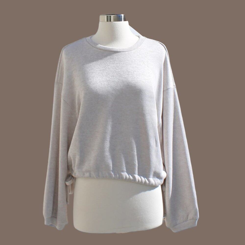 Truth By Republic Women's Cropped Top Sweatshirt Size Large